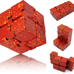 Juguetes para ansiedad, cubo infinito, juguetes de escritorio para TDAH para oficina, alivio del estrés, juguetes de metal para niños, recuerdos de Juguetes para ansiedad, cubo infinito, juguetes de escritorio para TDAH para oficina, alivio del estrés, juguetes de metal para niños, recuerdos de