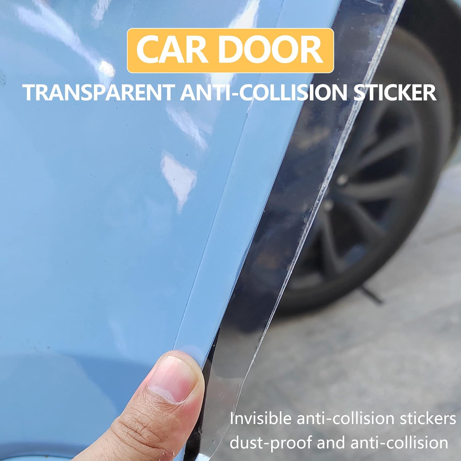 Adhesivo adhesivo para el borde de la puerta del automóvil, protector del umbral de la puerta, accesorios exteriores del automóvil, cubierta
