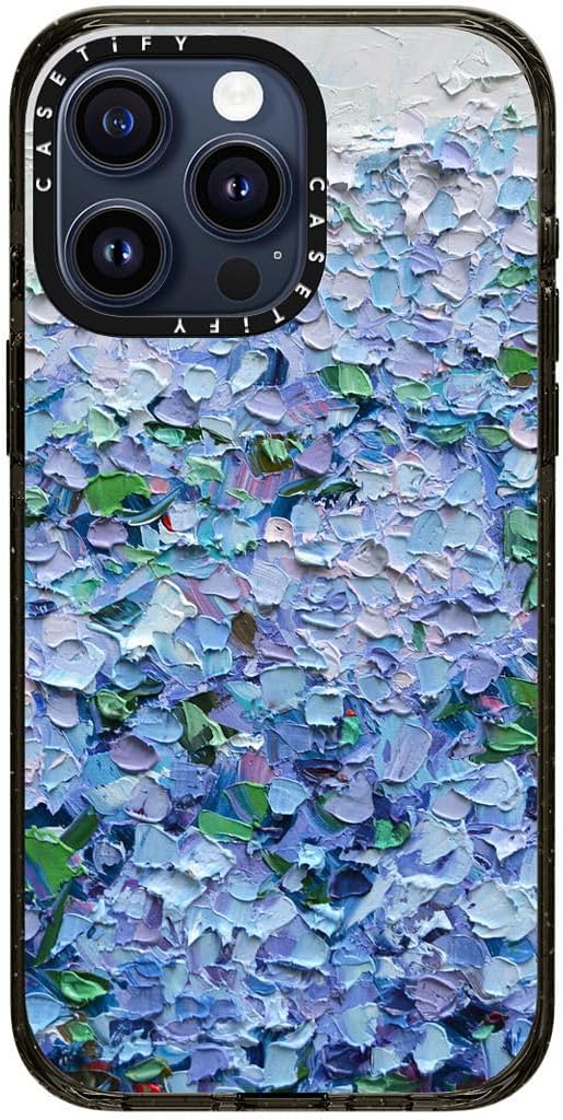CASETiFY Funda Impact para iPhone 15 Pro Max 4 veces probada contra caídas de grado militar, protección contra caídas de 8.2 pies – Impresiones de