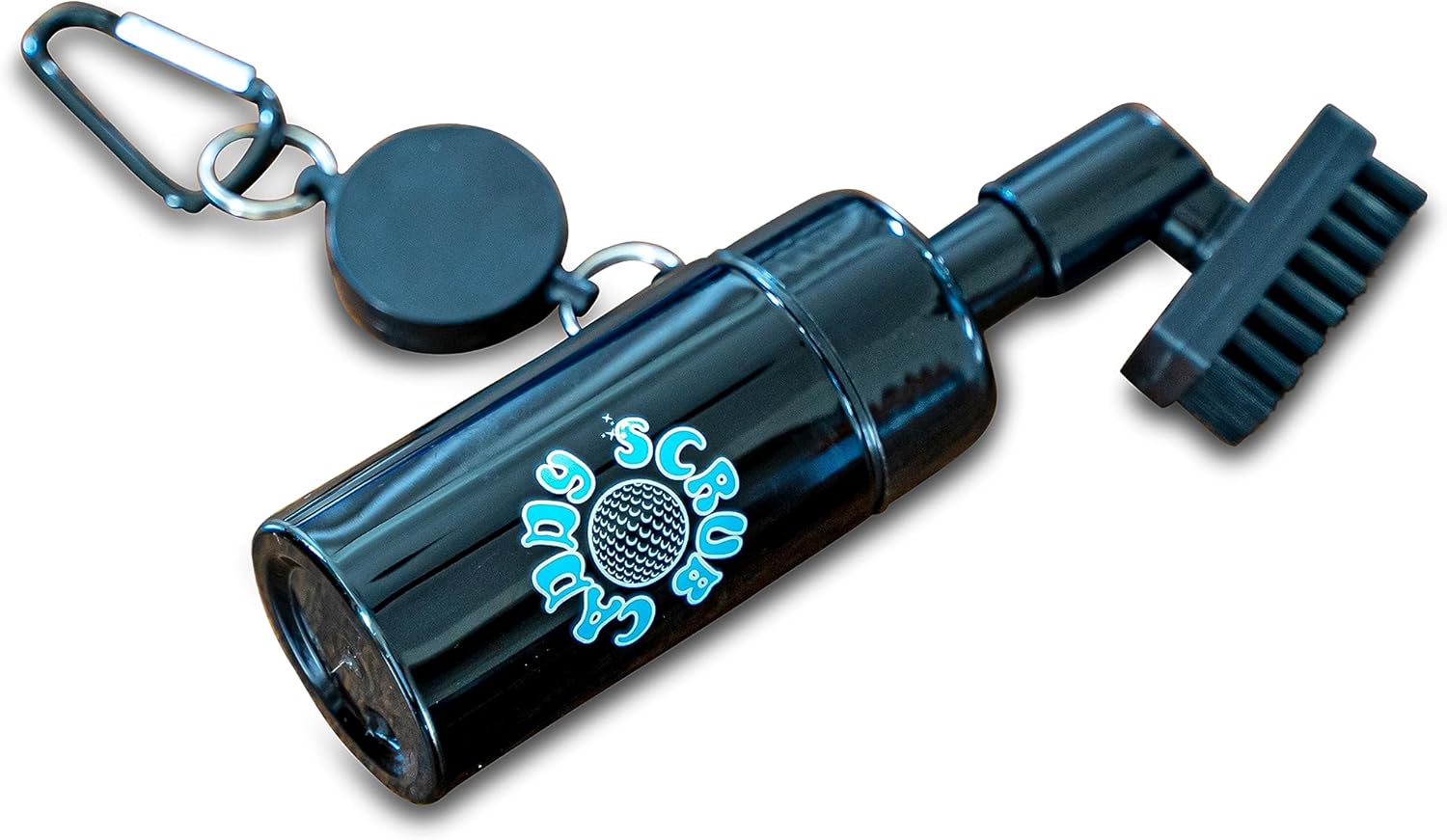 Scrub Caddy – Limpiador de herramientas de cepillo para palos de golf con accesorio magnético – Cerdas de nailon – Capacidad para 5 onzas de agua –