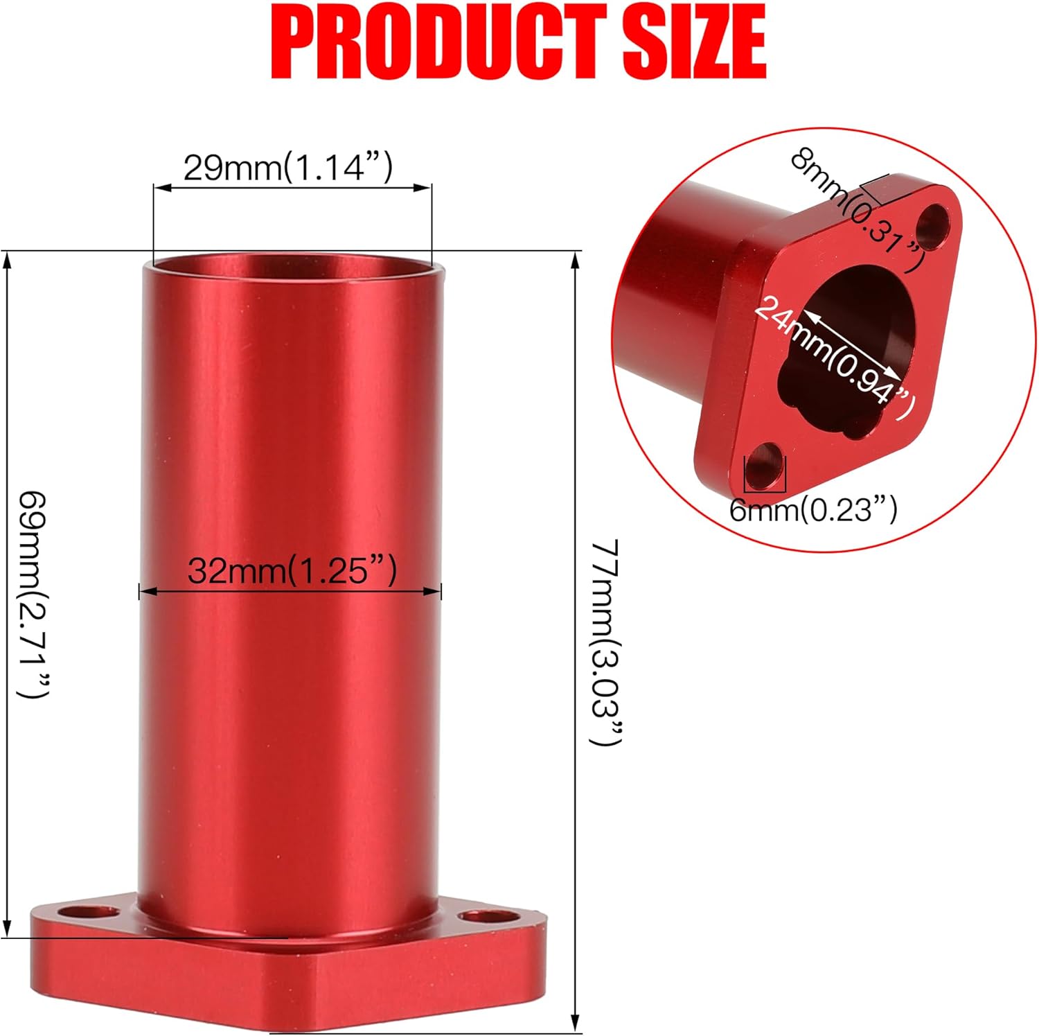 GREHUA PWK – Kit de carburador de 0.945 in para Predator 212 196cc 224cc Non Hemi Coleman CT200U BT200X Mini Bike Baja MB200 KT196 Go Kart 6.5hp