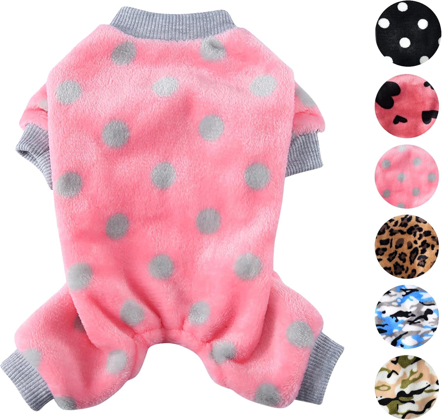Pijamas para perros pequeños, niñas y niños, pijamas de invierno para cachorros de clima frío, suéter de 4 patas, ropa para chihuahua, yorkie, traje