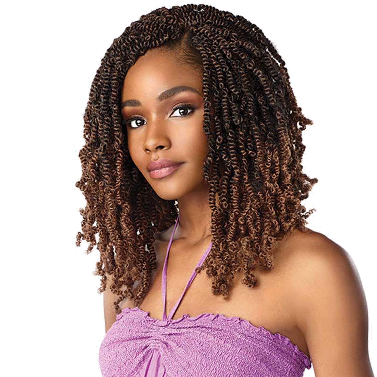 Sensationnel Hair – Trenzas de ganchillo Lulutress 3X Bomb Twist de 12 pulgadas (paquete de 3, 2)