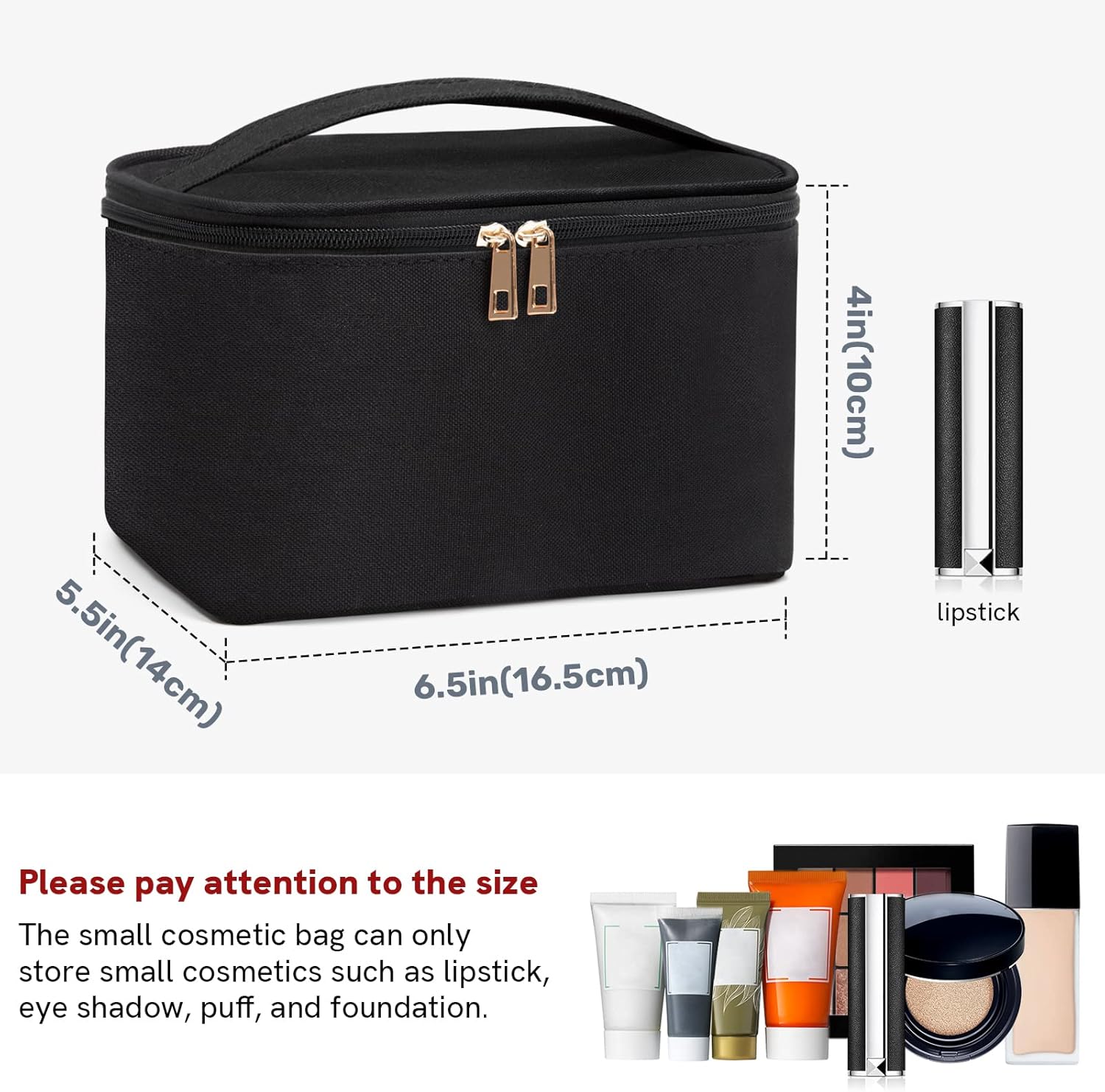 Estuche de maquillaje de viaje para mujeres, cosméticos, brochas de maquillaje, artículos de tocador, accesorios digitales, bolsa de almacenamiento,