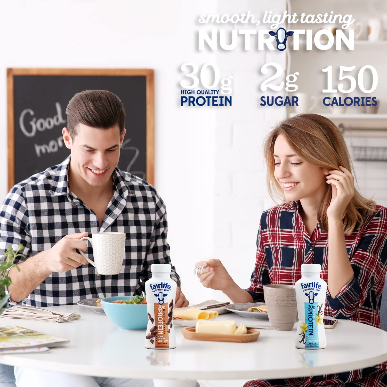 Fairlife Nutrition – Batidos de proteínas  Paquete de 12  1.06 oz de proteína, bajo en azúcar, sin lactosa  Deliciosos sabores de vainilla,