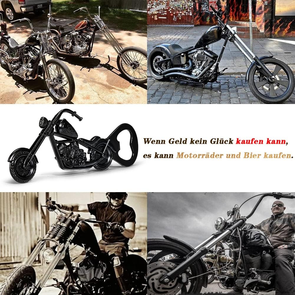 LKKCHER Abrebotellas de cerveza para motocicleta, regalos para hombre para cumpleaños, día del padre, ideas de regalo de Navidad para hombres,