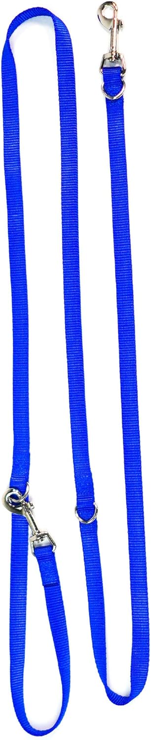 Blue-9 Correa multifunción manos libres para perro, doble accesorio de 6 pies, correa ajustable para obediencia, correr y entrenamiento de agilidad,