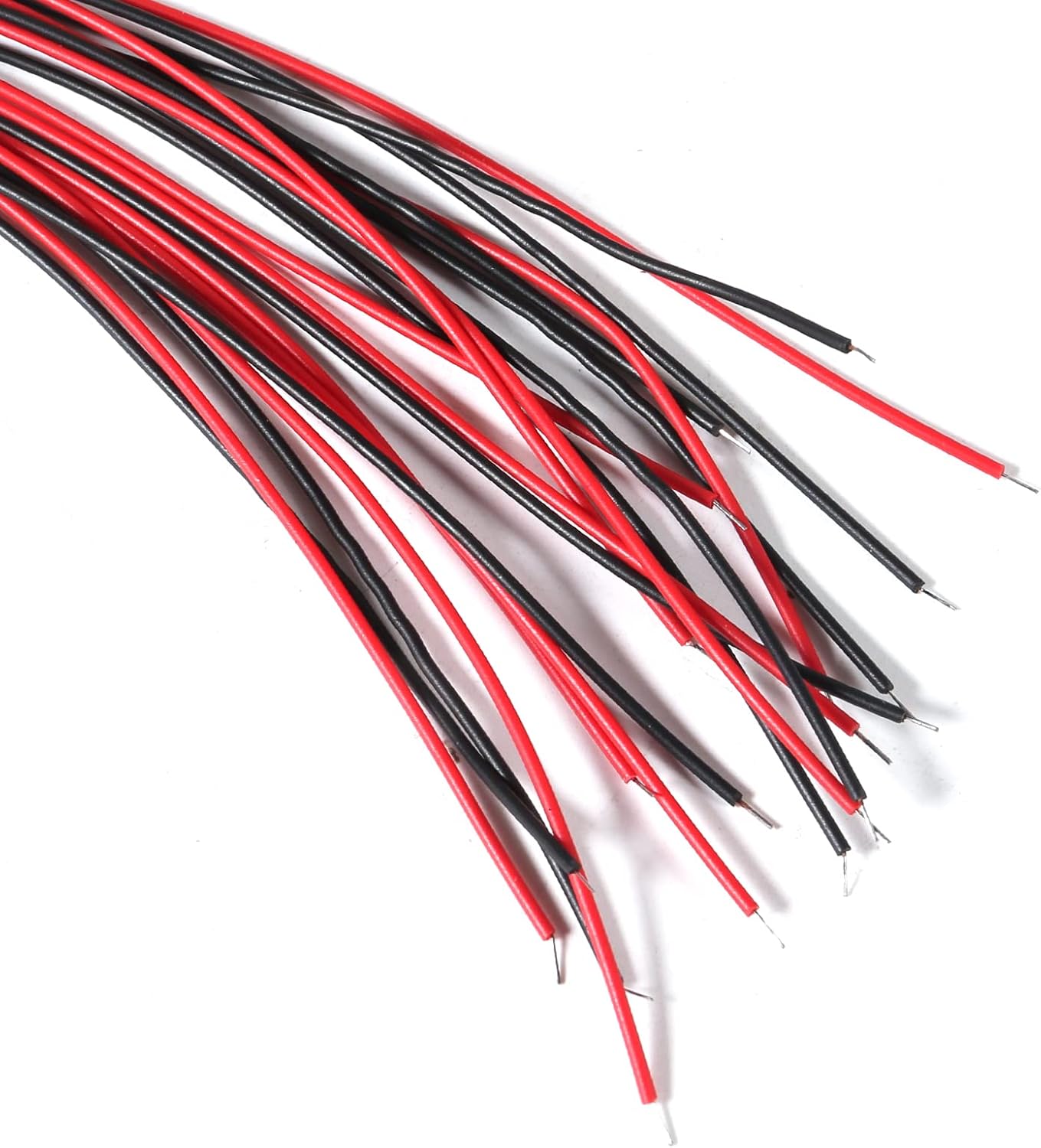 Paquete de 20 (10 blancos + 10 rojos) de 12 V RC para coche, diodos emisores de luz, faros delanteros, bombillas de 0.394 in, ultra brillante,