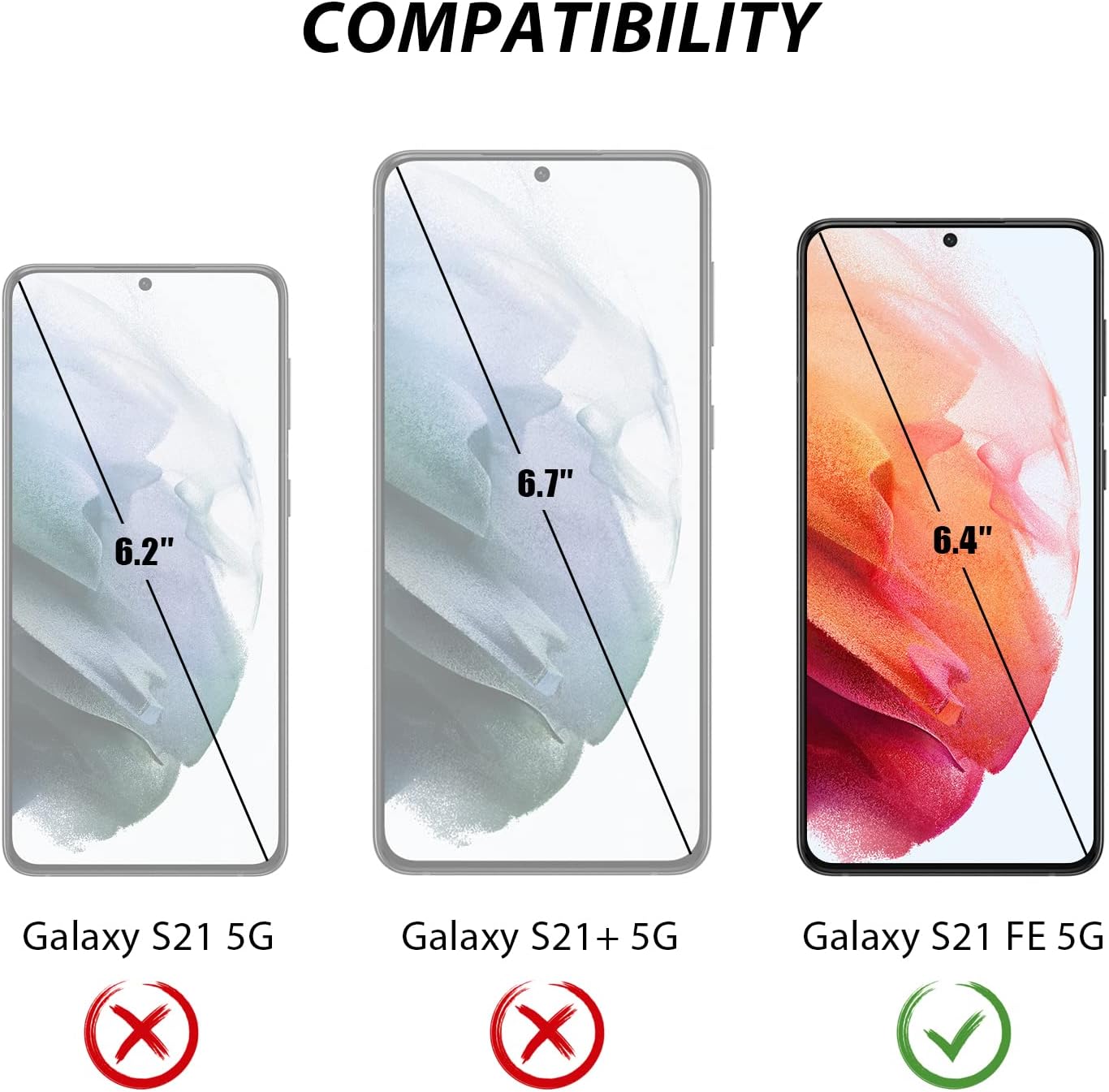 Zuslab Funda de teléfono compatible con Samsung Galaxy S21 FE 5G 2022, suave y delgada, silicona líquida, a prueba de golpes, antiarañazos, cubierta