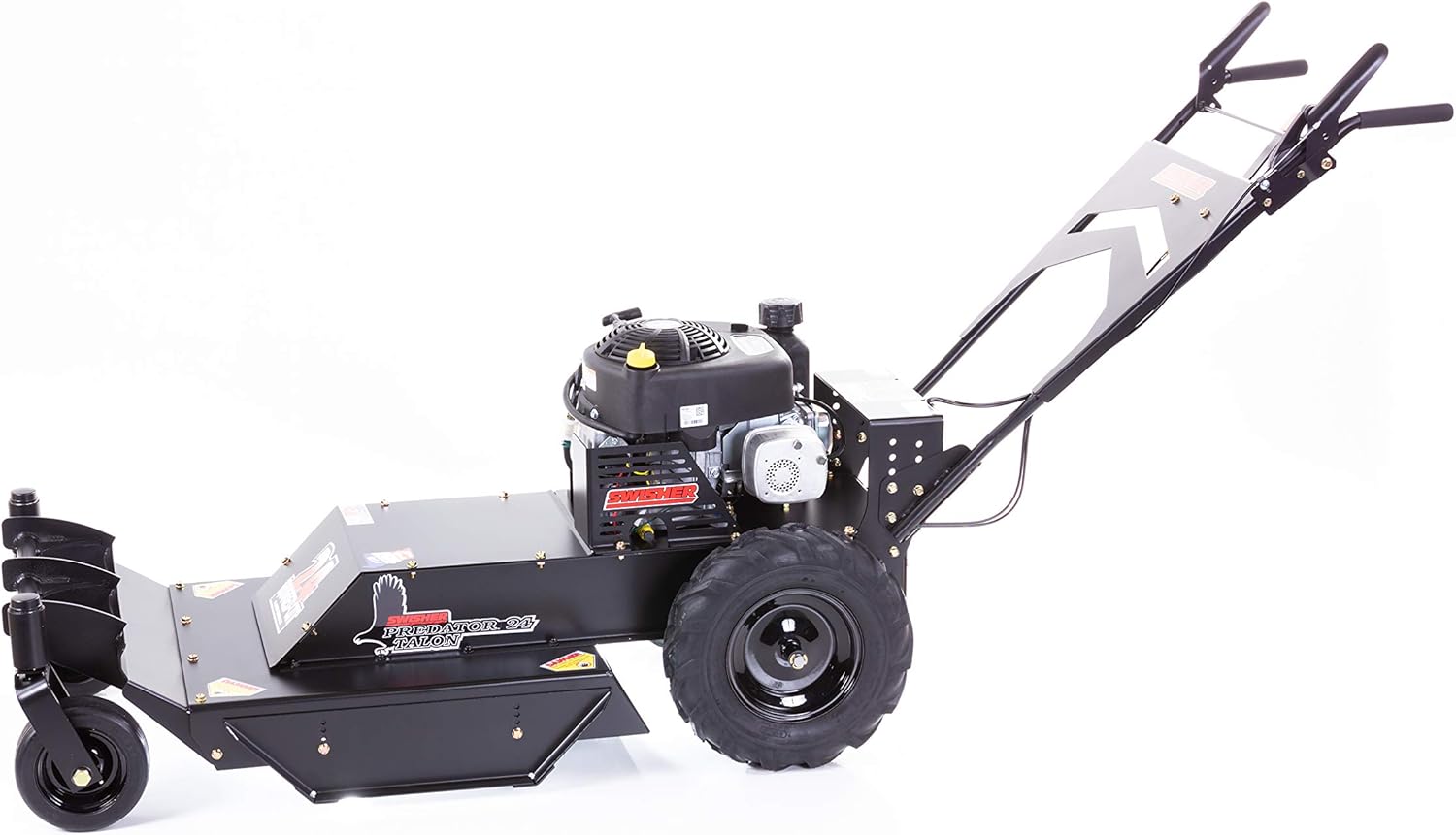 Swisher WRC11524BSC – 11.5 HP 24 in. Caminar por detrás de corte áspero con ruedas