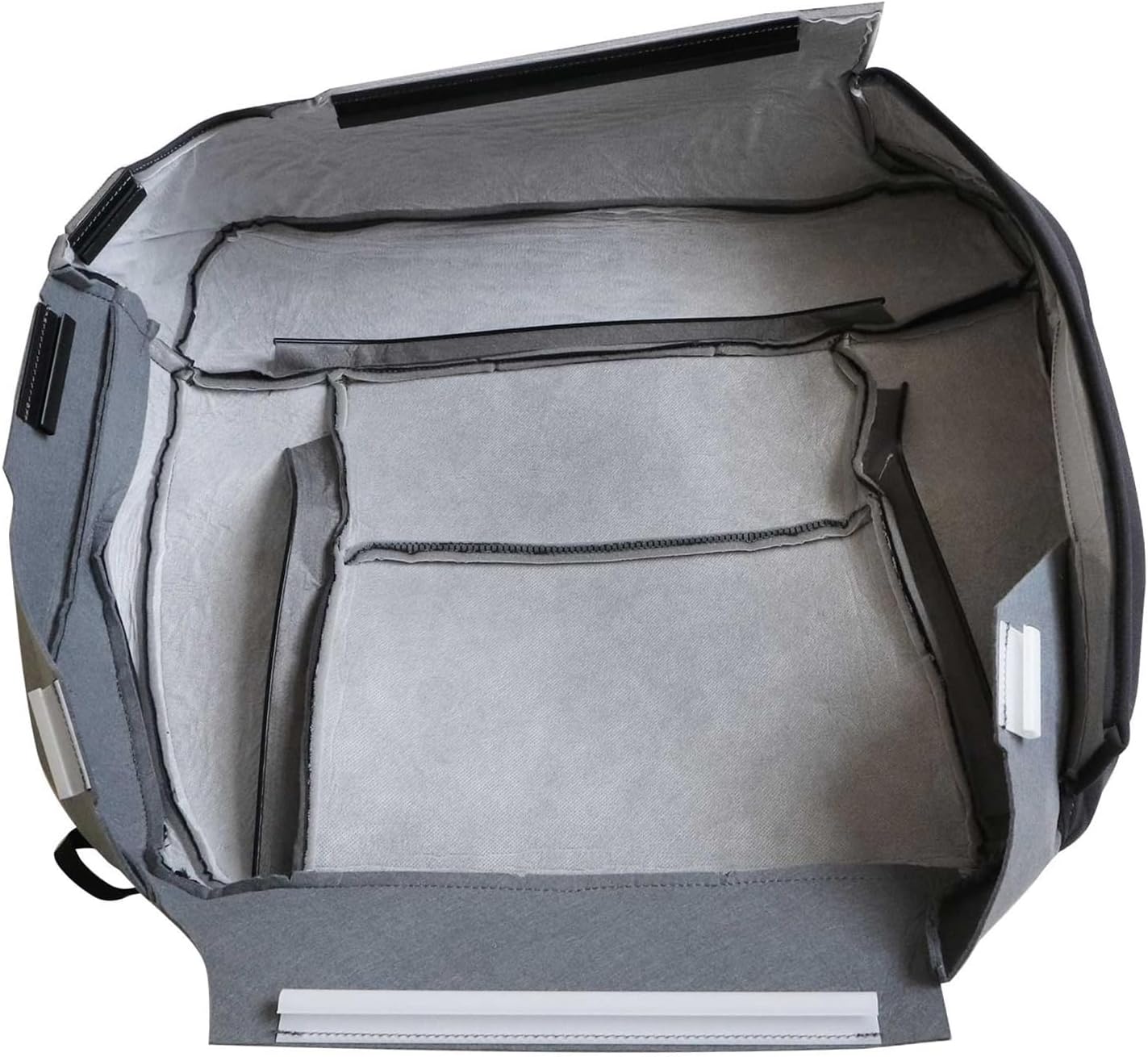 Funda de asiento de repuesto para parte inferior del lado del conductor y almohadilla de cojín de espuma, color gris oscuro para Ford F150 2004 2005