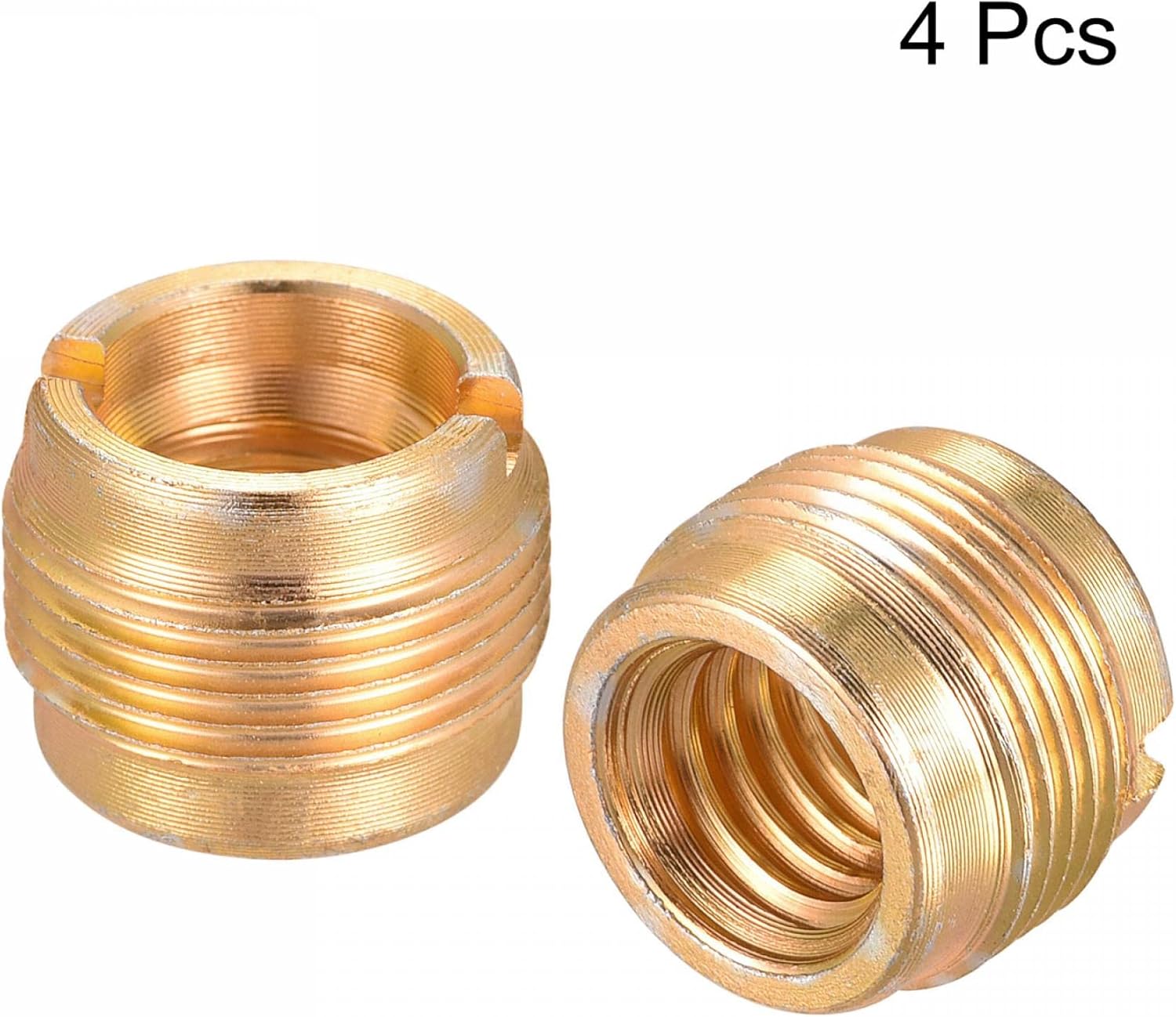 uxcell Adaptador de soporte de micrófono  38 pulgadas hembra a 58 pulgadas macho adaptador de tornillo convertidor de 0.47 pulgadas para micrófono,