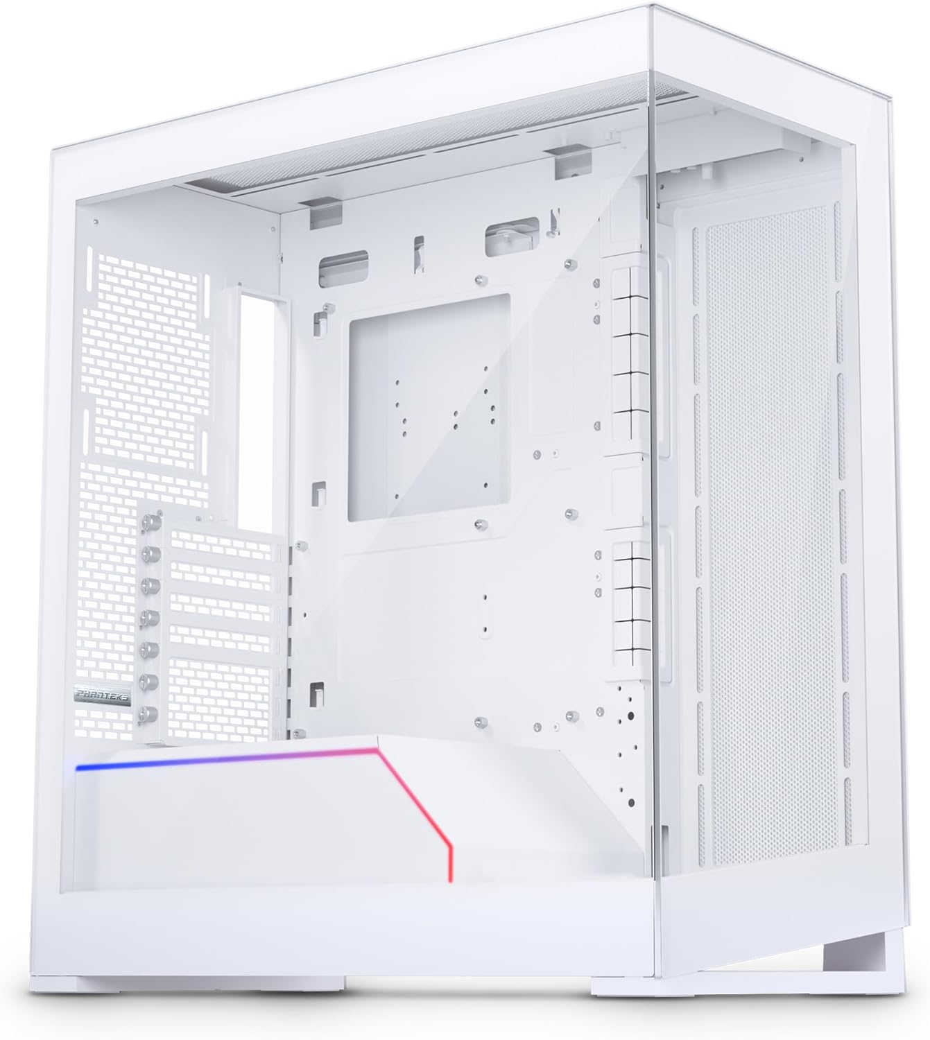 Phanteks NV5 (PH-NV523TG_DMW01) Chasis de media torre para escaparate, alto rendimiento de flujo de aire, iluminación DA-RGB integrada, diseño de