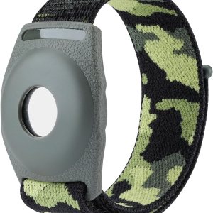 Pulsera antiperdida para niños pequeños con un rastreador GPS transpirable para Airtag ajustable resistente al desgaste correa de nailon funda Pulsera antiperdida para niños pequeños con un rastreador GPS transpirable para Airtag ajustable resistente al desgaste correa de nailon funda