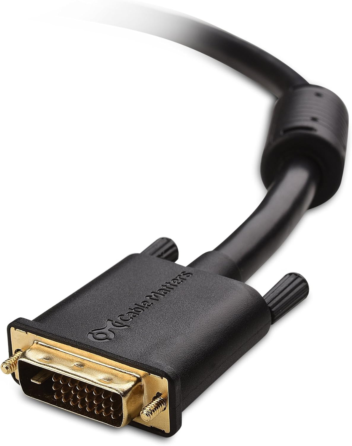 Cable con ferritas Cable Matters chapado en oro DVI-D Dual Link