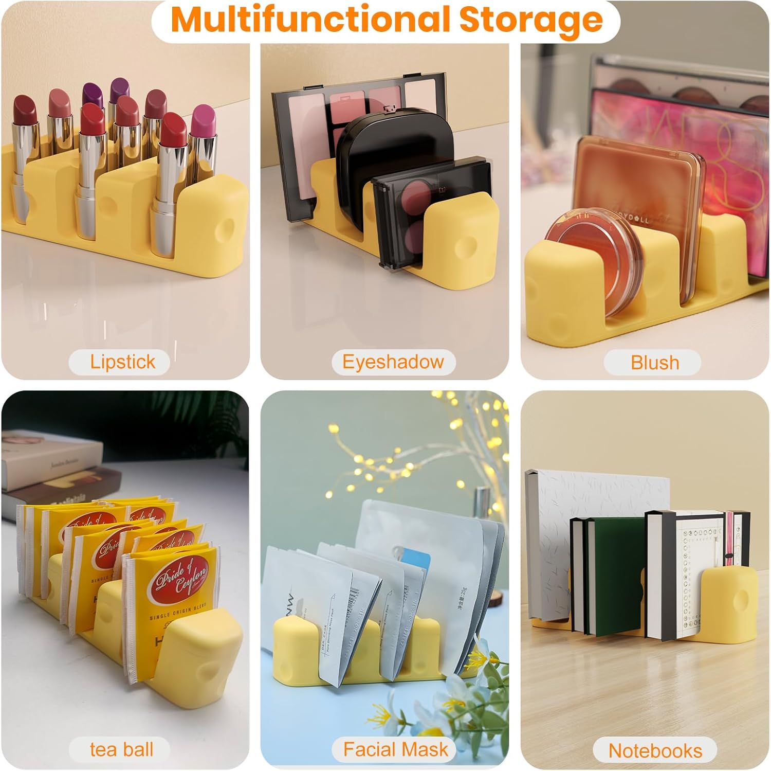 FTOYIN Organizador de tapa de contenedor de almacenamiento de alimentos, organización perfecta de cocina o almacenamiento de cocina, incluye 3