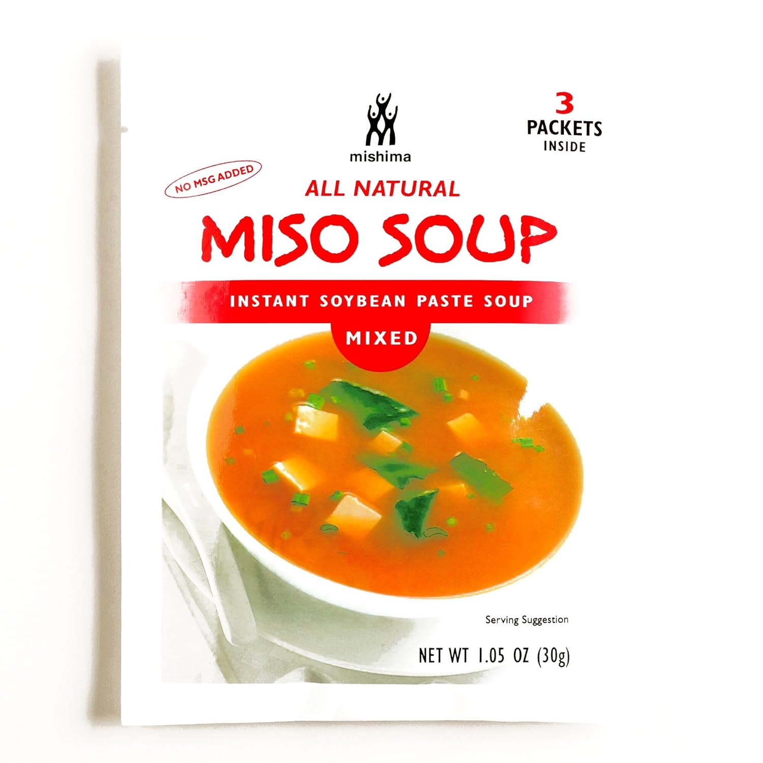 Mishima Mixed Sopa de miso 1 oz cada uno (4 artículos por pedido)
