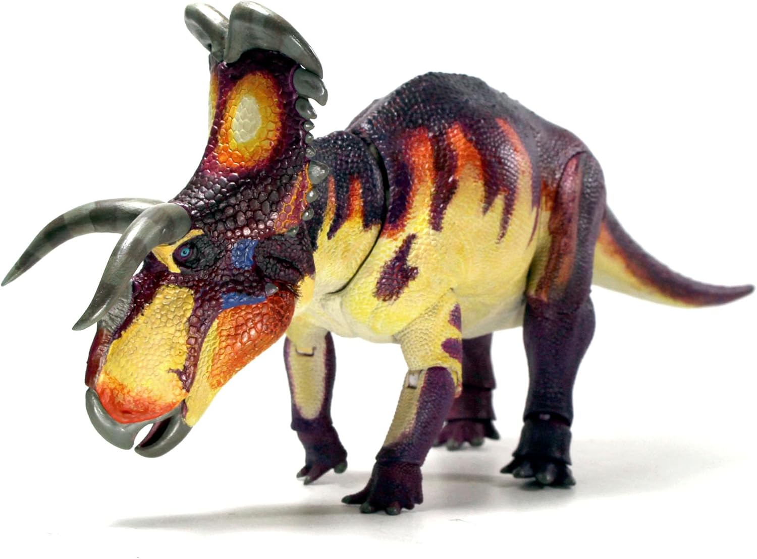 Beasts of the Mesozoic Medusaceratops Lokii – Figura de acción de dinosaurio a escala 118 – Miniatura coleccionable articulada de 12 pulgadas,