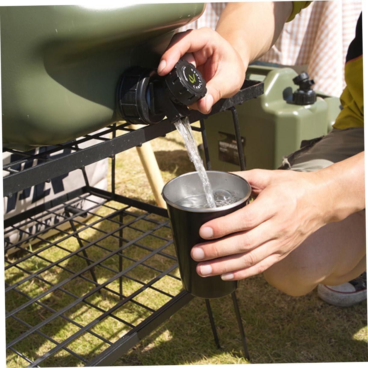 1 Set Outdoor Camping Cup Metal Tumblers Coffee Travel Mug Stainless Steel Mug Metal Shot Glasses Insulated Mug Tall Shot Glasses Camping Mug