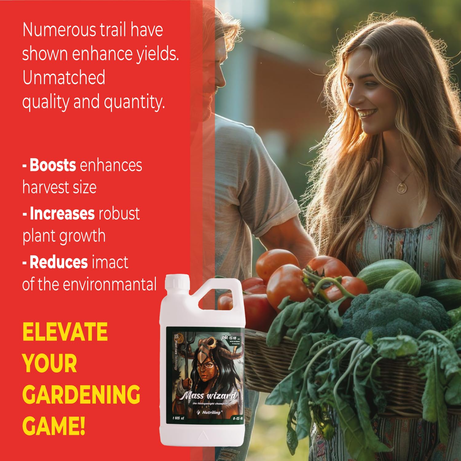 Fertilizante Bloom Booster como nutrientes hidropónicos. Utilízalo en suelo e hidroponía general – Mass Wizard 0-15-16 – Fertilizantes de fósforo y