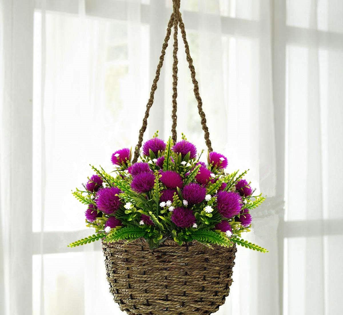 Decoración de plantas artificiales de diente de león, flores de plástico falsas, arbustos, hierba para interiores y exteriores, hogar, jardín, boda,