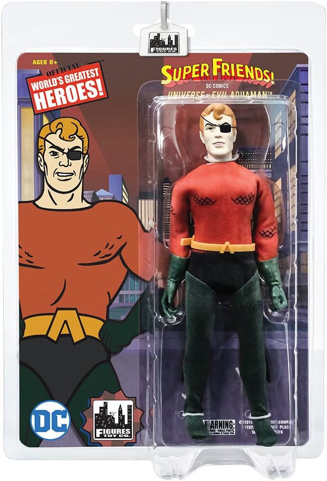 Super Friends – Figuras de acción retro serie 5 Universo del Mal Edición Aquaman