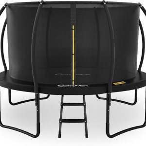 CalmMax Trampolín de 10 pies, 12 pies, 14 pies, 15 pies, 16 pies, con cerramiento, trampolines recreativos con escalera, aprobación ASTM, trampolín CalmMax Trampolín de 10 pies, 12 pies, 14 pies, 15 pies, 16 pies, con cerramiento, trampolines recreativos con escalera, aprobación ASTM, trampolín