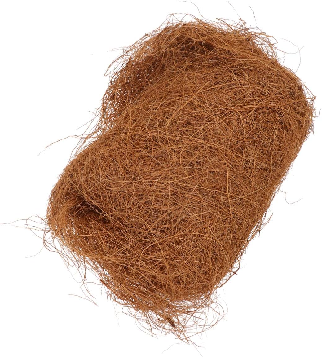 Cabilock Natural Coco Liners – Tapete de fibra de coco y coco, cesta de coco para bricolaje, cesta de flores, verduras, red para pájaros, 5.9 in,