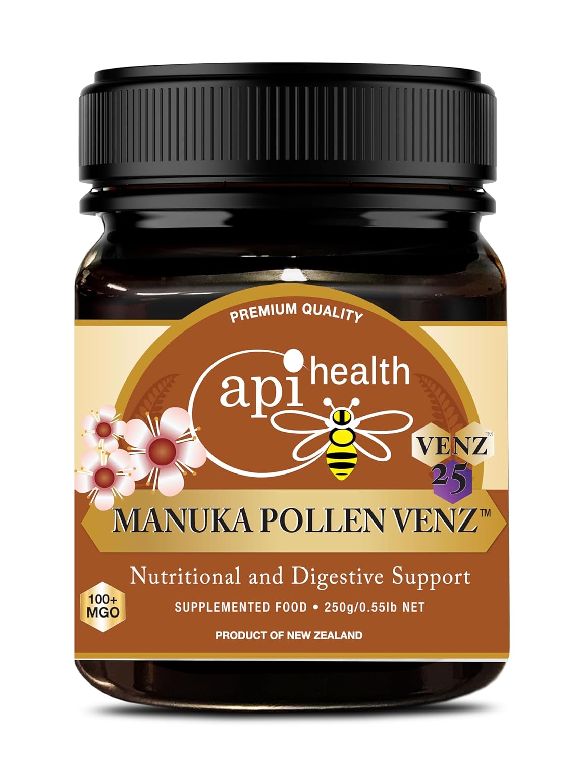 Polen de Manuka VENZ – Veneno de Abeja y Polen de Abeja Miel 8.82 oz