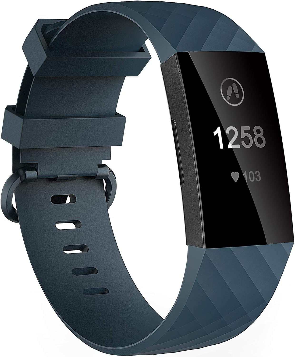 Velavior – Bandas impermeables para Fitbit Charge 3Fitbit Charge 4Charge3 SE, pulseras de repuesto para mujeres, hombres, tamaño pequeño y grande, L