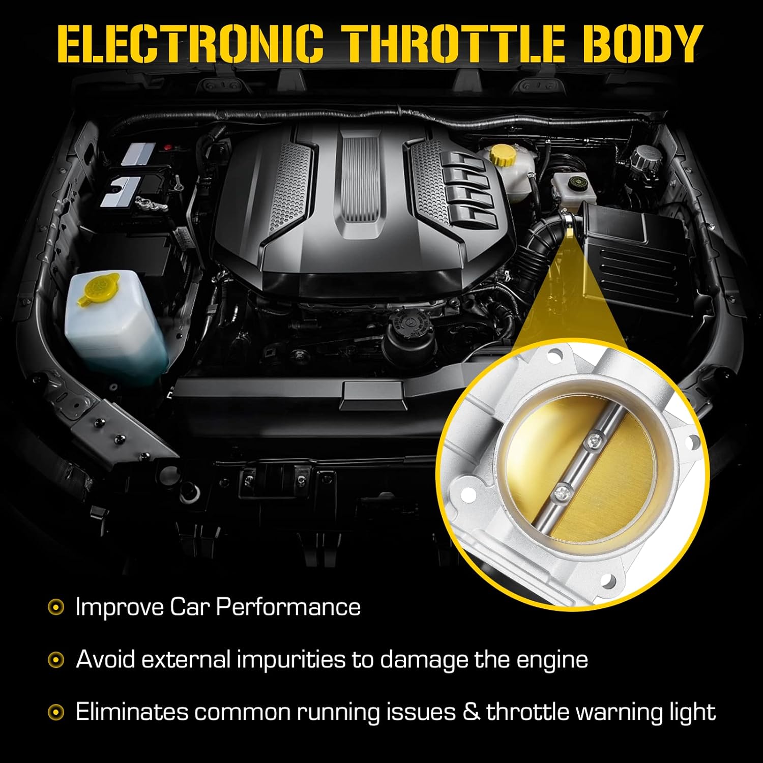 Cuerpo electrónico del acelerador 16119AL60A S20054 para Nissan 2.5L Altima 2007-2013, Rogue 2008-2014, Sentra 2007-2012, Reemplazo para 16119JA00A,