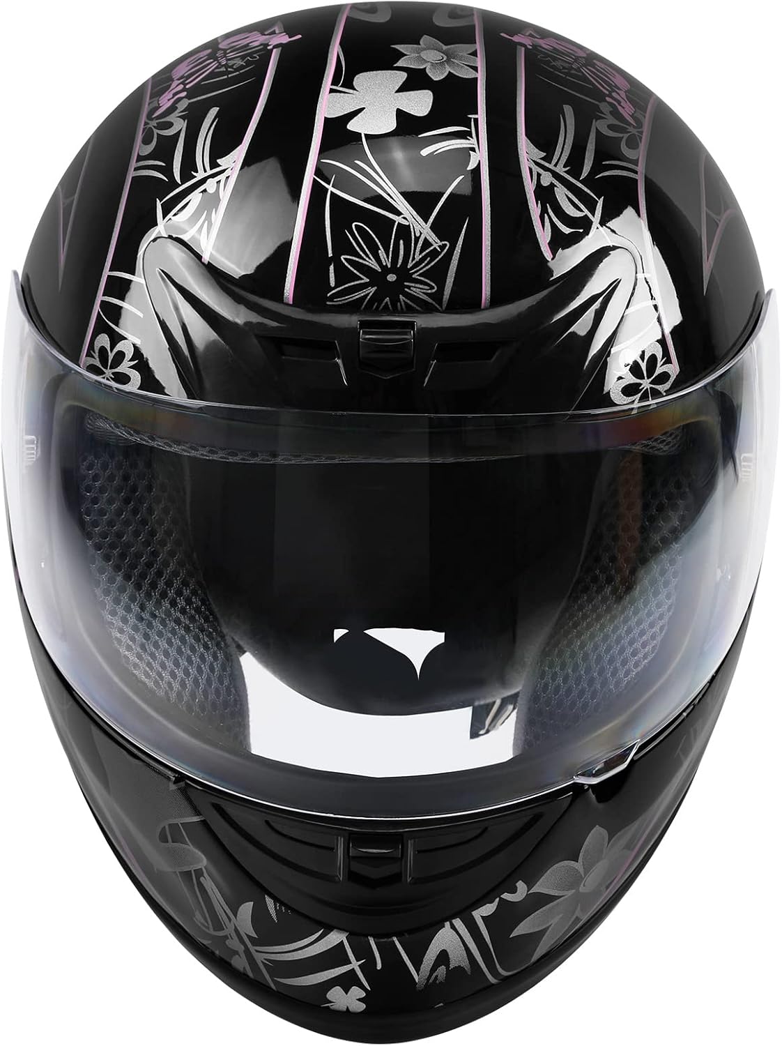 TCMT DOT – Casco de motocross de cara completa con protección solar abierta