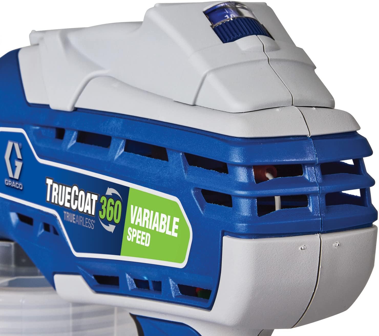 Graco 26D283 TrueCoat – Pulverizador de pintura de velocidad variable de 360 y kit de taza TrueCoat 360 FlexLiner 17F518, 42 onzas