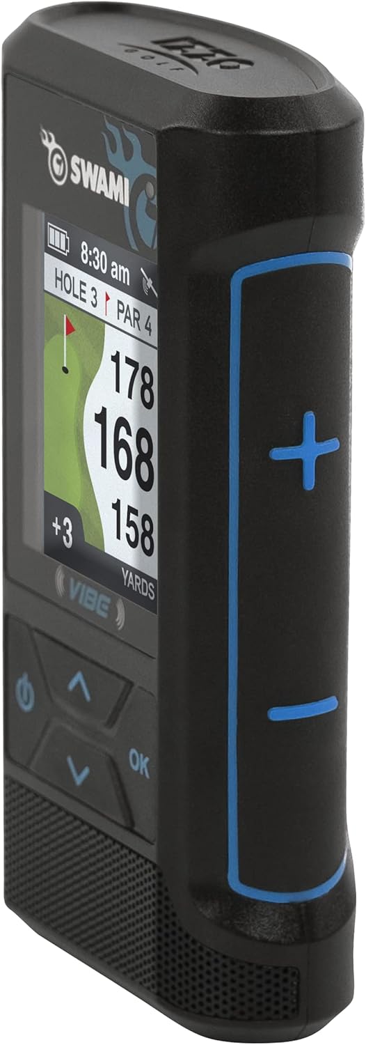 Swami Vibe Golf GPS – Combo de altavoz Bluetooth GPS para golf