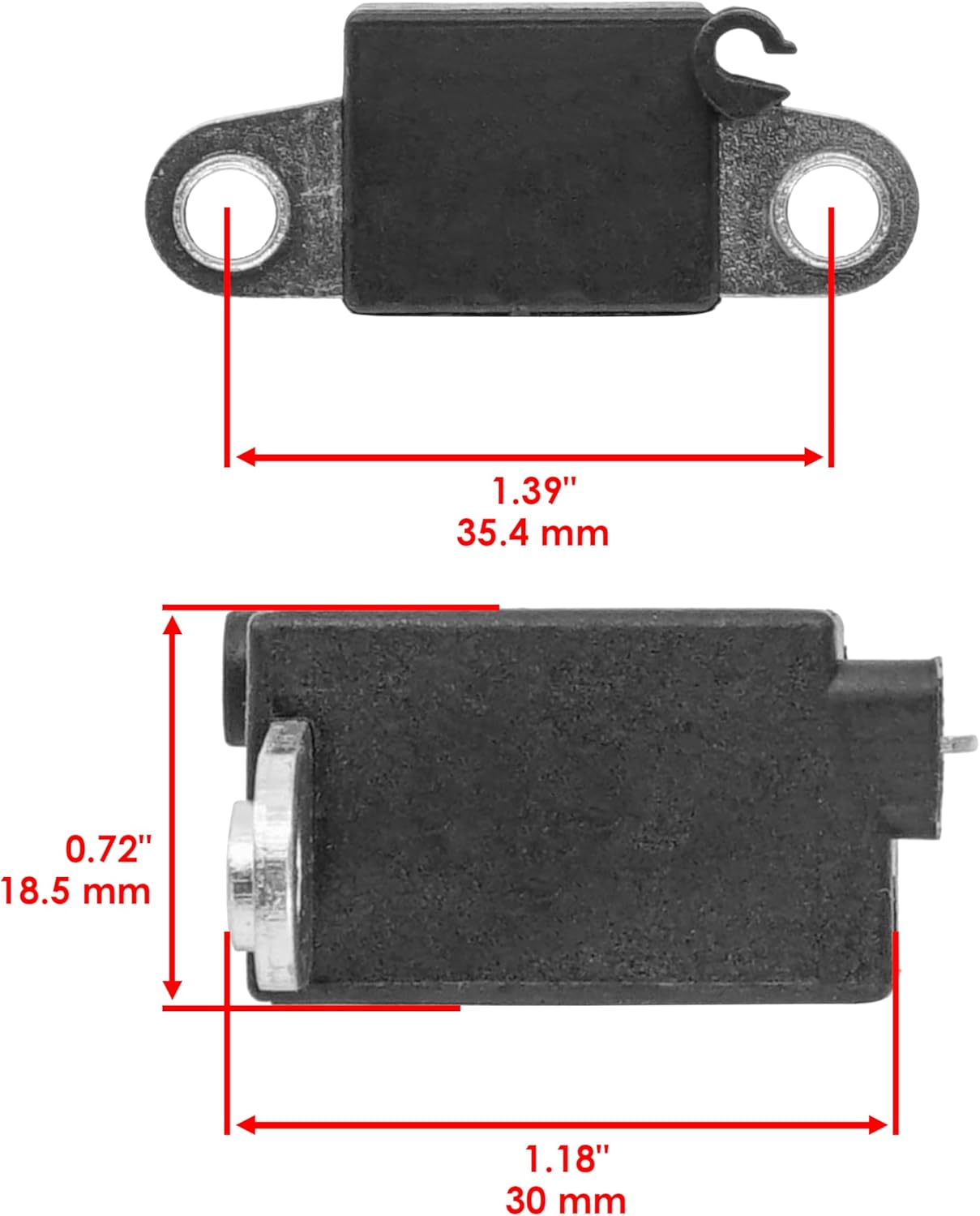 Caltric Bobina de recogida de estator compatible con Honda Trx250Te Trx250Tm Recon 250 2002-2016