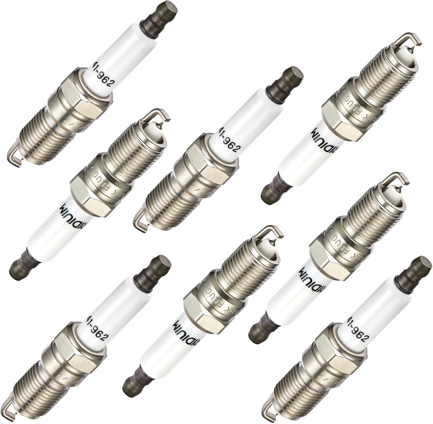 BDFHYK Juego de 8 bujías de iridio compatibles con Chevy Buick Cadillac GMC VPG Isuzu Hummer Pontiac Saab 4.6L 4.8L 5.3L 5.7L 6.0L 6.2L 7.0L V8