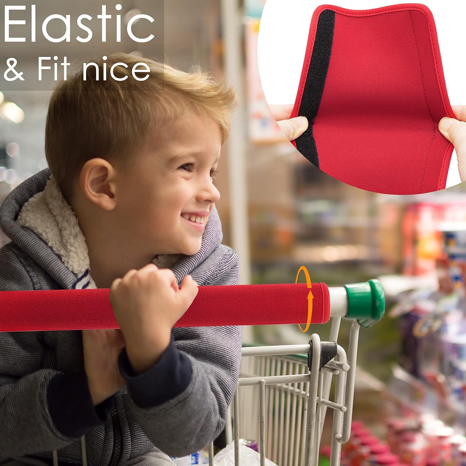 ZAWAGIIK 7 piezas de cubierta de manija de puerta de refrigerador, lavable para electrodomésticos de cocina, nevera, horno, microondas,