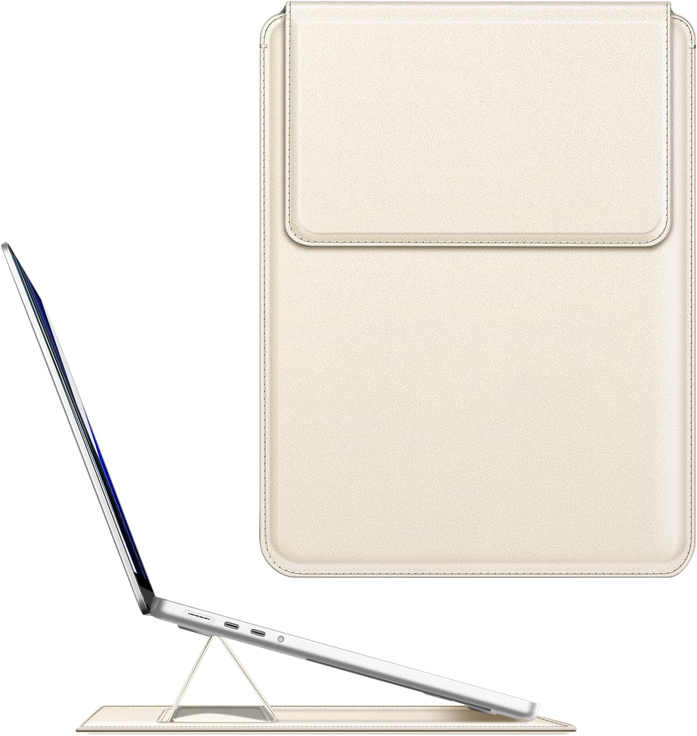 Fintie Funda para MacBook Air 13.6 M2 A2681MacBook Pro 14 A2992 A2918 A2779 A2442MacBook Pro 13 M2 (2016-2022)MacBook Air 13.3 – Funda delgada de