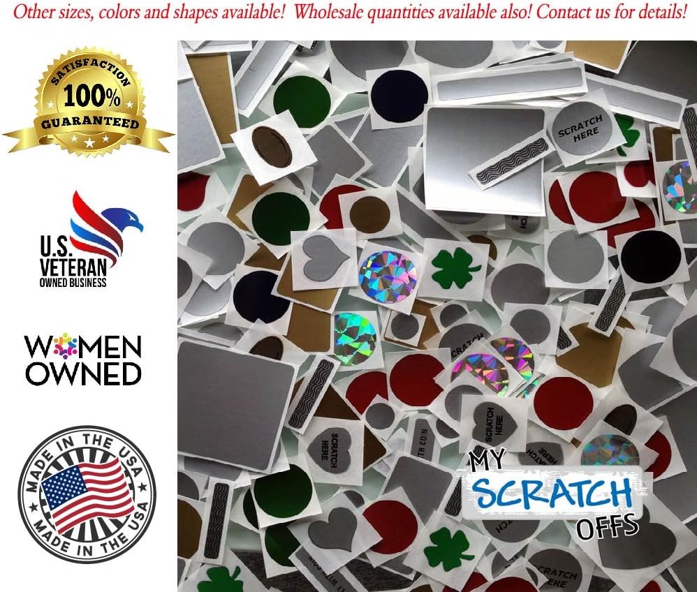 My Scratch Offs – Paquete de 26 tarjetas de rascar para juegos familiares, tarjetas de agradecimiento para pequeñas empresas, juegos de fiesta y