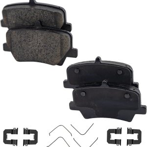 Garage-Pro Juego de pastillas de freno compatible con Volvo XC40 2019-2022 trasero de chasisVIN 191899 incluye clips Garage-Pro Juego de pastillas de freno compatible con Volvo XC40 2019-2022 trasero de chasisVIN 191899 incluye clips