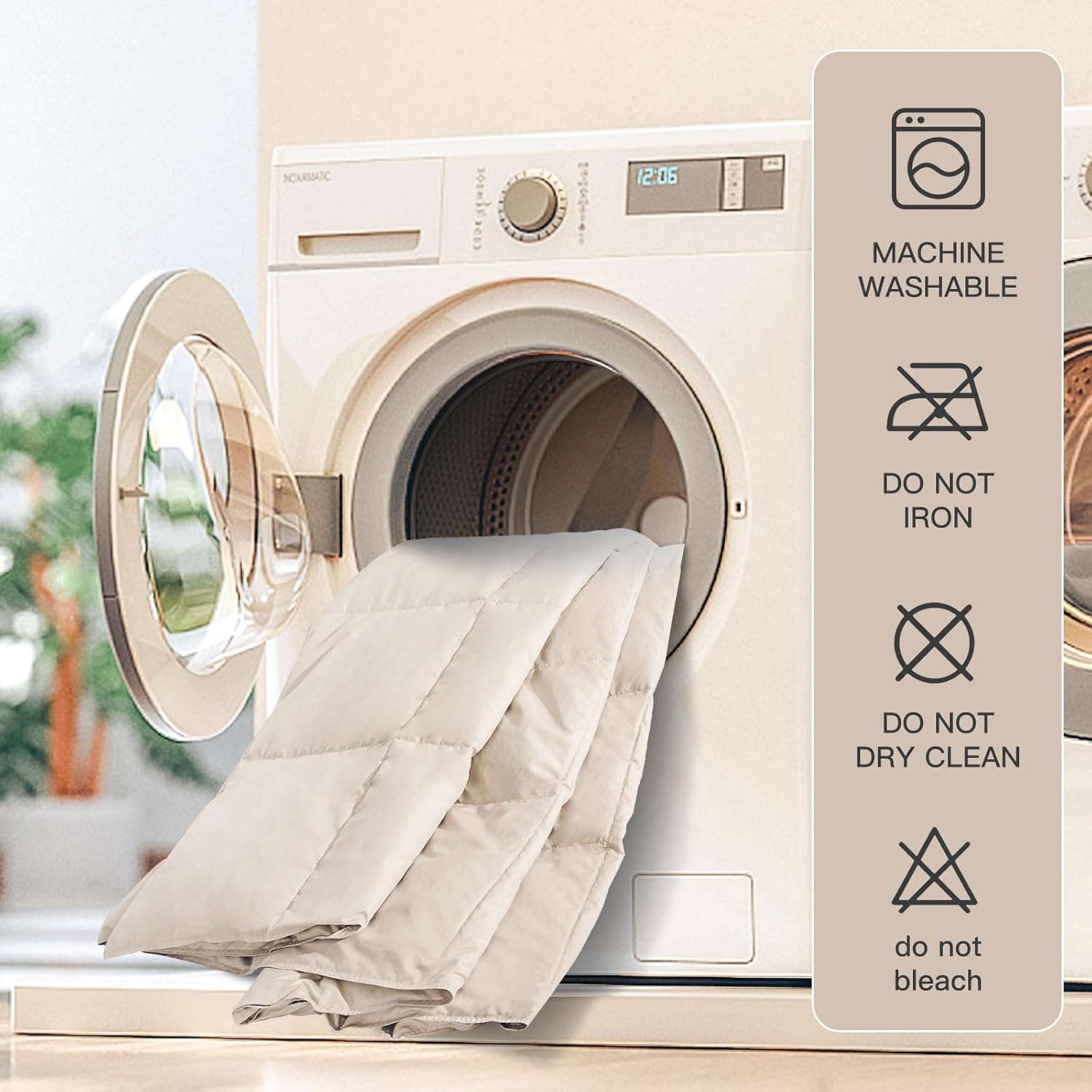 NEXHOME PRO Manta de plumón para sofá, manta suave y ligera, manta de plumas plegable para uso en interiores y exteriores, 50 x 70 pulgadas, caqui