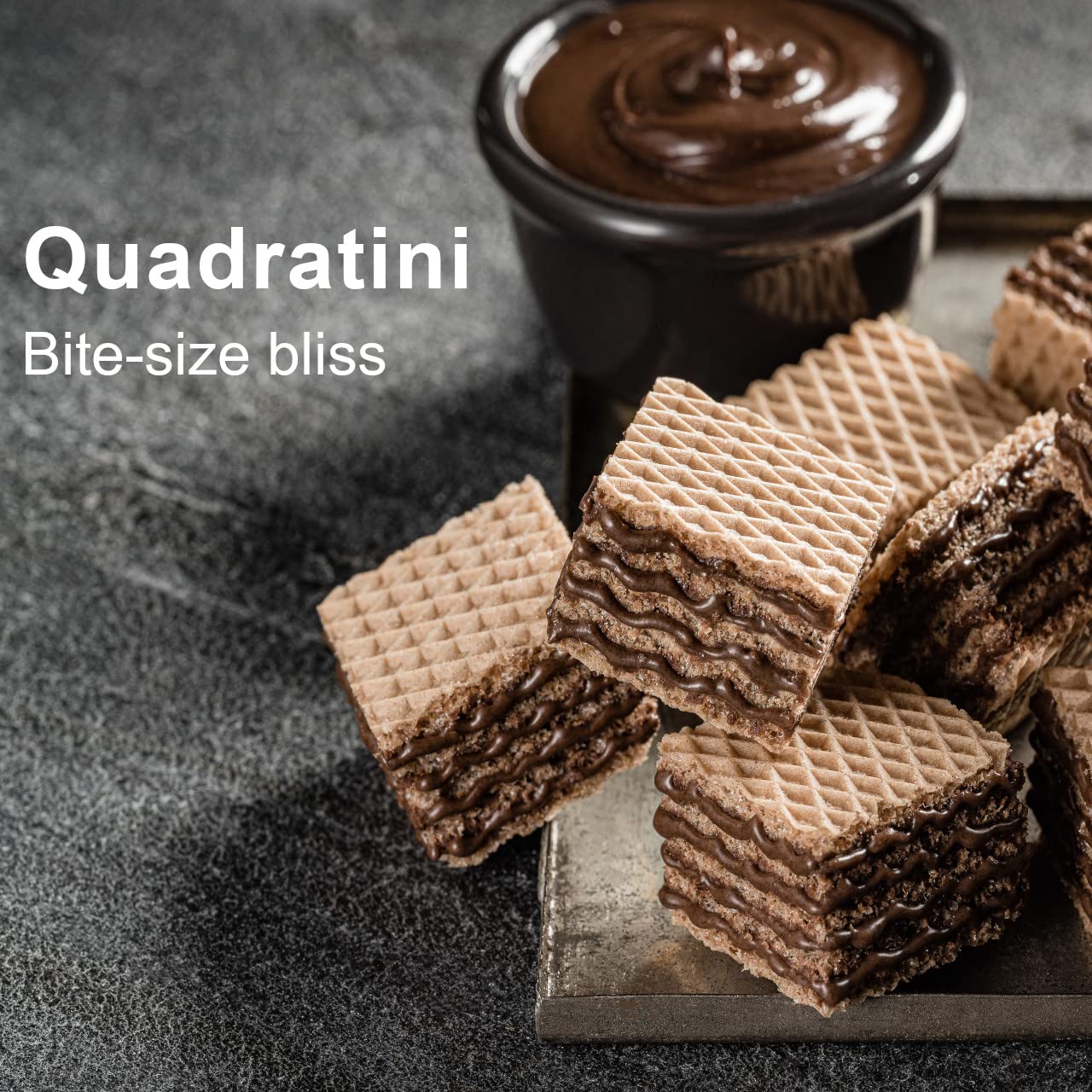 Loacker Quadratini – Galletas prémium de chocolate, 250 gramos8.82 onzas, paquete de 6