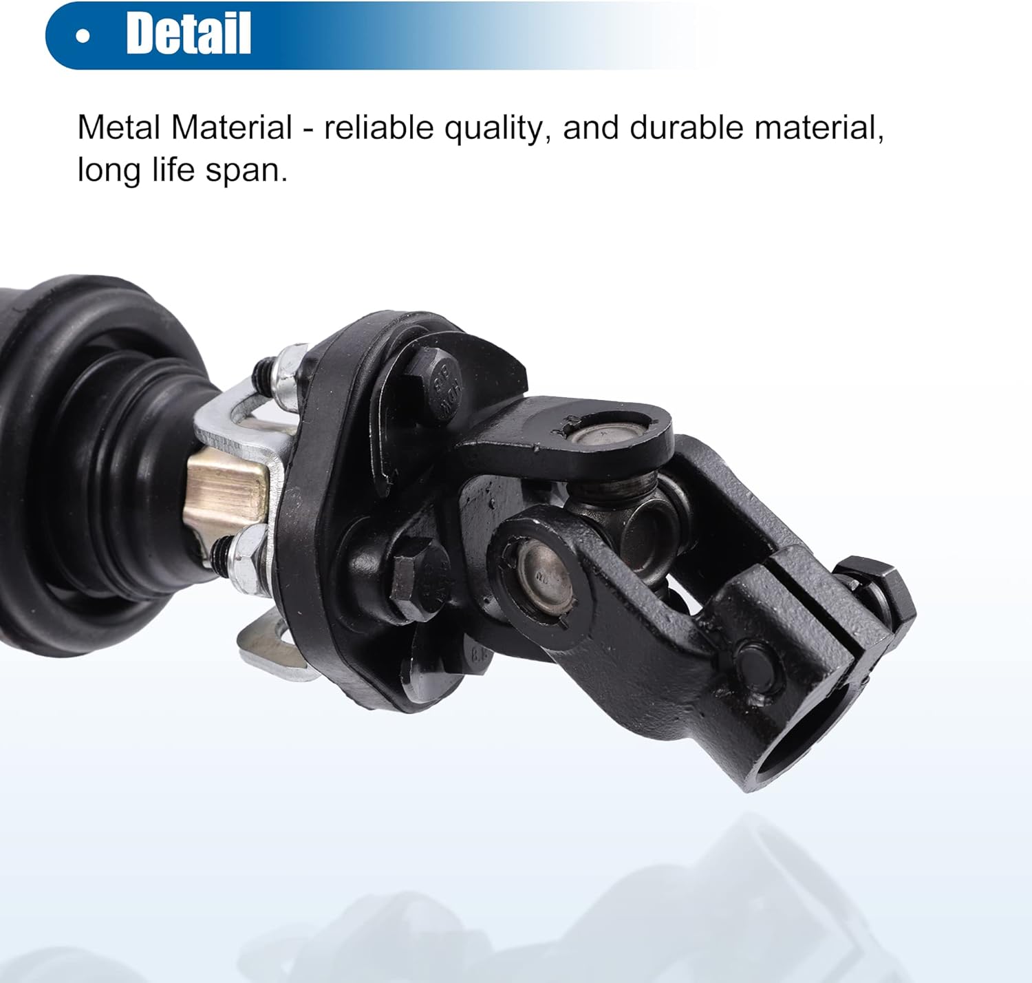 X AUTOHAUX Columna de dirección eje intermedio para Ford Explorer 2011-2019 para Ford Flex 2010-2019 para Lincoln MKT 2013-2019 Eje inferior