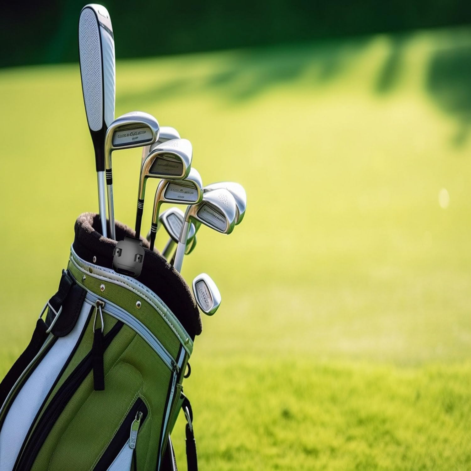 ACCTOLF Clip para putter de golf, clip para bolsa de golf, soporte para palo de putter, organizador de soporte para bolsa de golf, soporte de golf