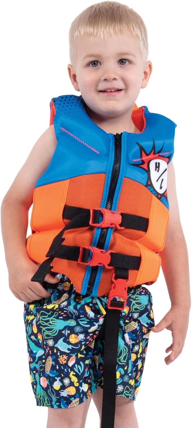 HyperLite Elite – Chaleco salvavidas para niños, aprobado por la Guardia Costera de Estados Unidos, ideal para cualquier actividad deportiva