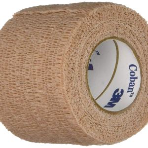 3M Coban – Envoltura autoadherente, envoltura autoadhesiva utilizada para asegurar apósitos y otros dispositivos, comprimir o proteger las heridas e 3M Coban – Envoltura autoadherente, envoltura autoadhesiva utilizada para asegurar apósitos y otros dispositivos, comprimir o proteger las heridas e