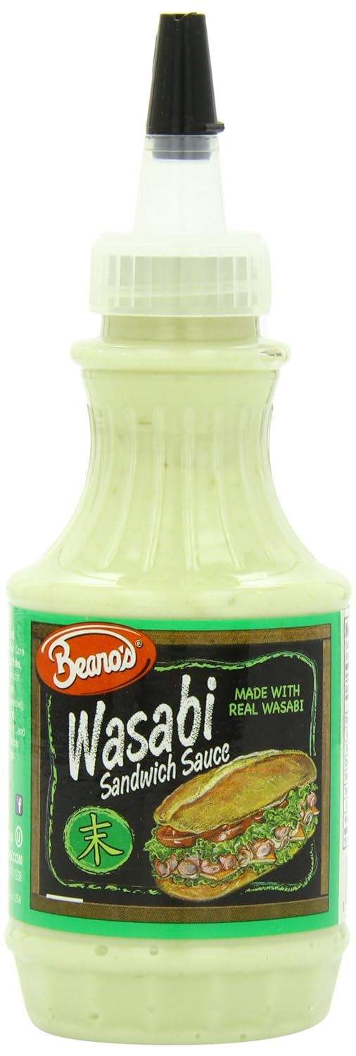 Beano’s Salsa sándwich, wasabi, 8 onzas (paquete de 12)
