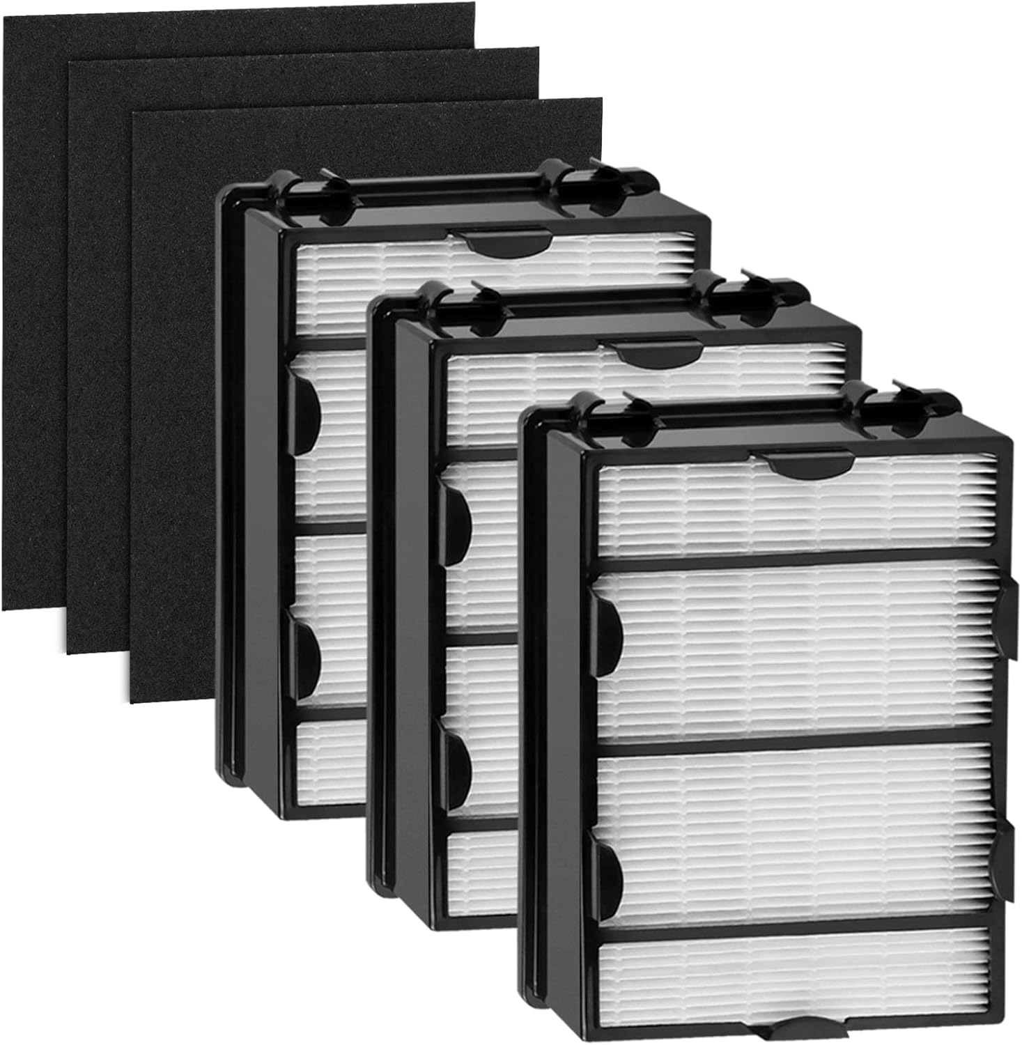 HAPF600 Filtro HEPA de repuesto para filtro de purificador de aire Holmes B, compatible con HAPF8650 HAP615 HAP625 HAP650 HAPF600D-U2 (3 filtros
