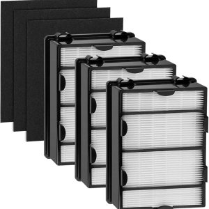 HAPF600 Filtro HEPA de repuesto para filtro de purificador de aire Holmes B, compatible con HAPF8650 HAP615 HAP625 HAP650 HAPF600D-U2 (3 filtros HAPF600 Filtro HEPA de repuesto para filtro de purificador de aire Holmes B, compatible con HAPF8650 HAP615 HAP625 HAP650 HAPF600D-U2 (3 filtros