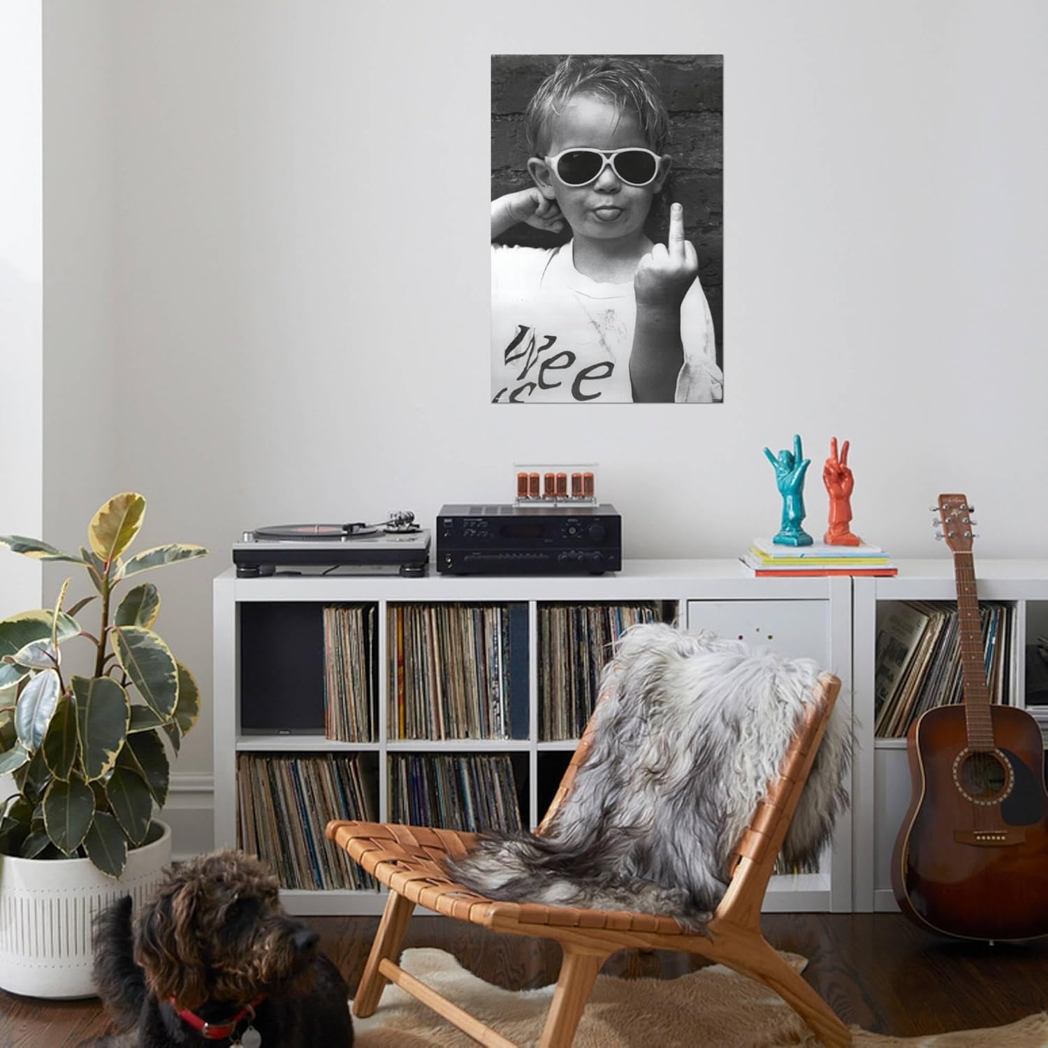 AllPosters Póster de pared Hi Mum (dedo medio), 24×36 pulgadas